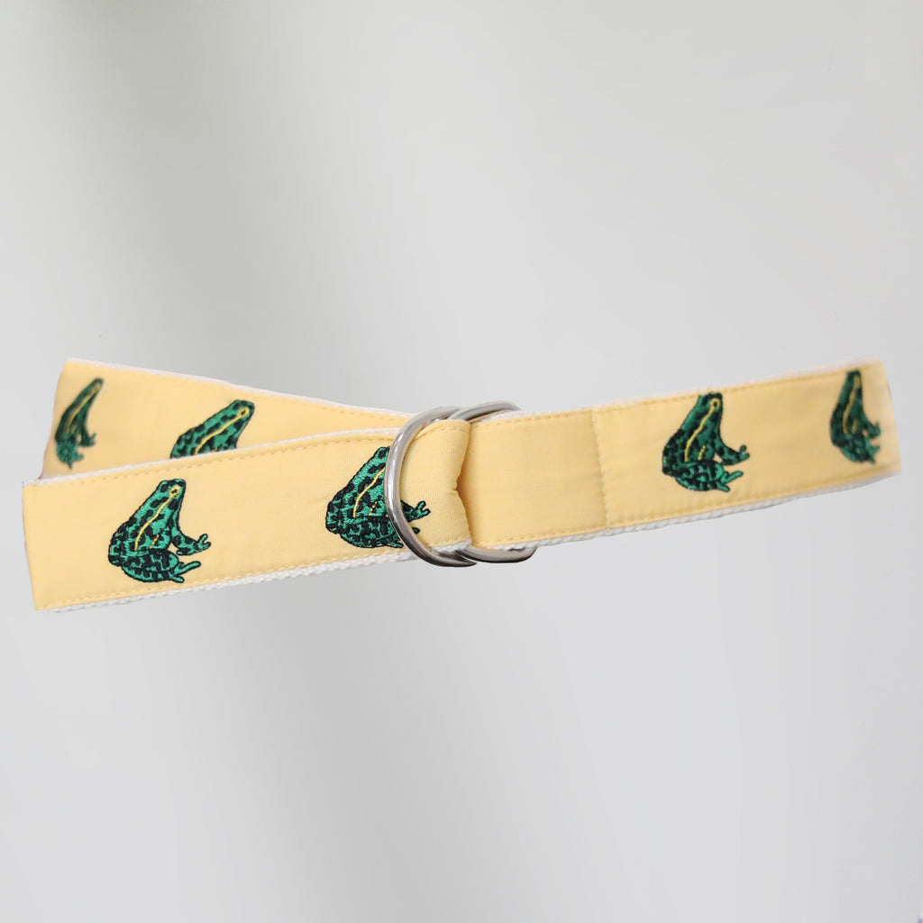 Frog belt from CJ Laing Palm Beach Style