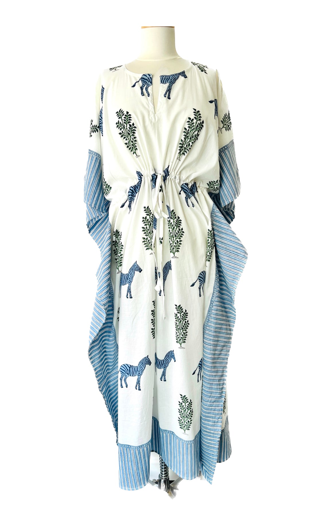 Lana Kaftan- Indigo Jukani Zebra