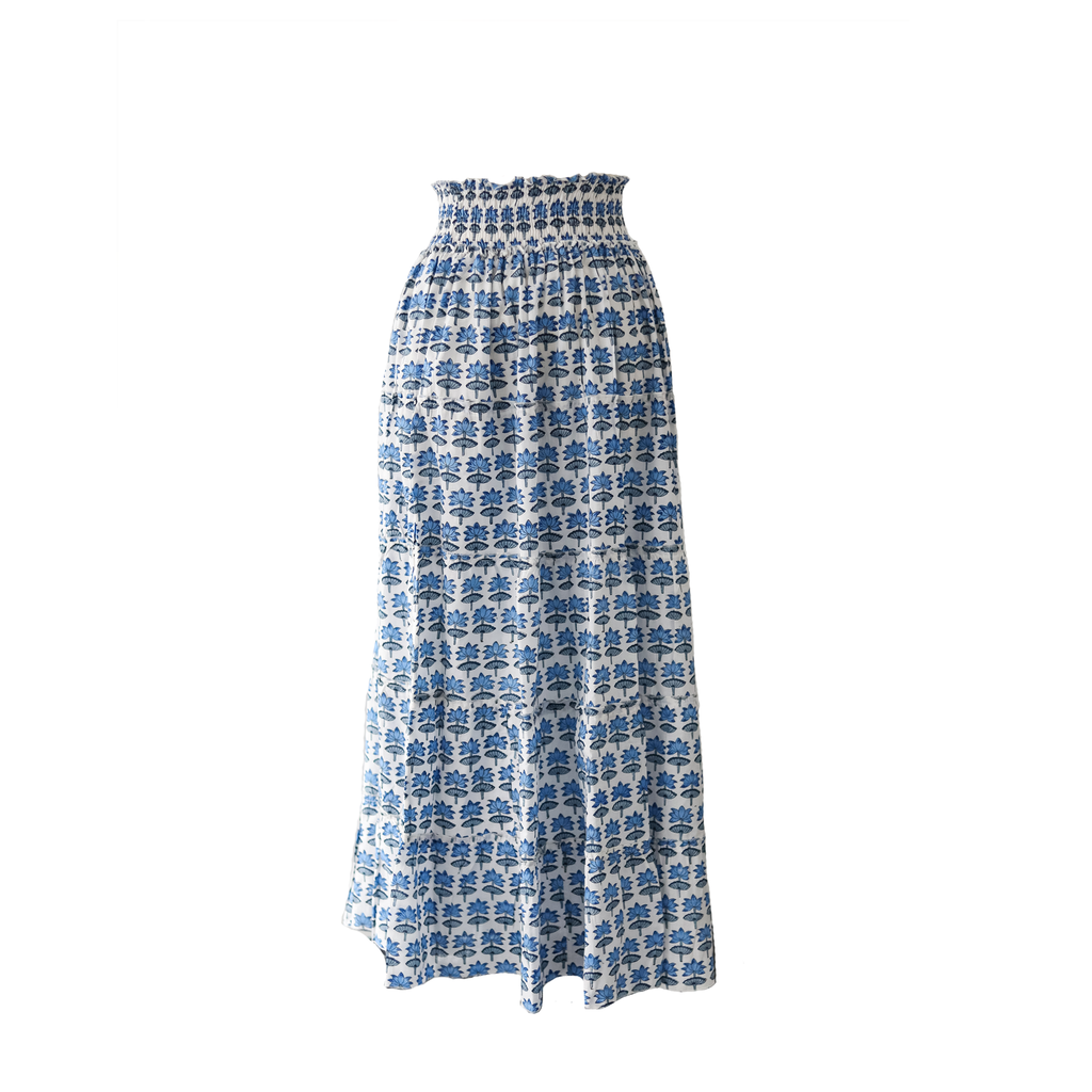 Maxi Skirt by CJ Laing Palm Beach Island Style Boutique. cottage core, bohemian, charming